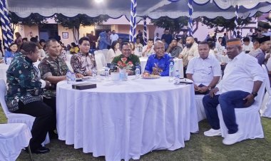 Sinergi TNI–Polri, Dandim 1701/Jayapura Hadiri Tradisi Pisah Sambut Kapolres Jayapura