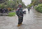 Siaga Banjir: Koramil Arso Pastikan Keselamatan Warga di Tengah Luapan Kali Tami