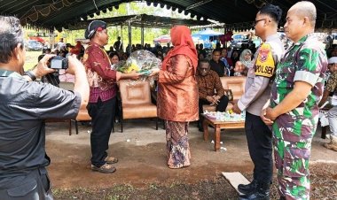 Sinergi TNI dan Masyarakat, HUT ke-23 Distrik Tanah Miring Berlangsung Hangat dan Penuh Kebersamaan